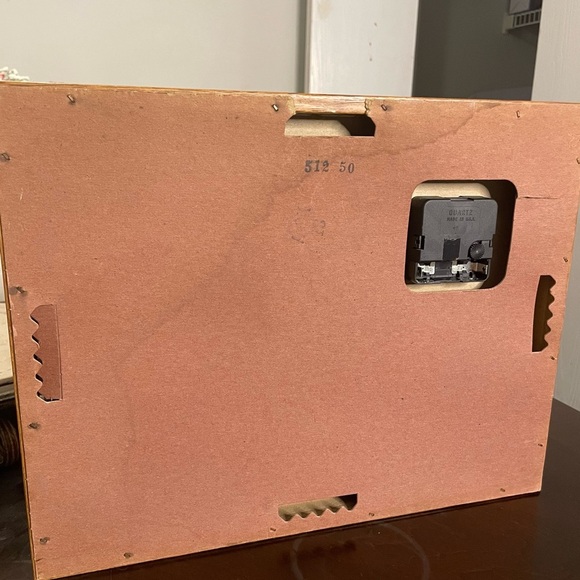 Vintage The Last Supper clock framed Jesus Christ - Picture 3 of 6